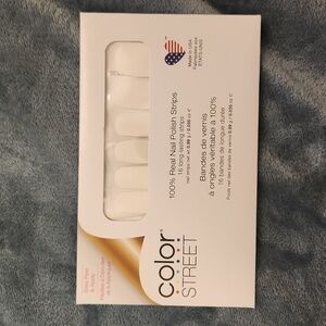 Color Street Manicure Swiss and Tell